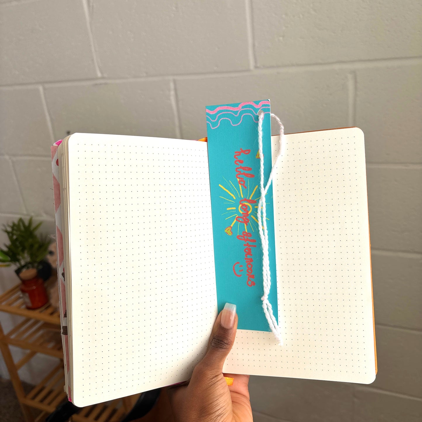 Book Mark - Hello long afternoons